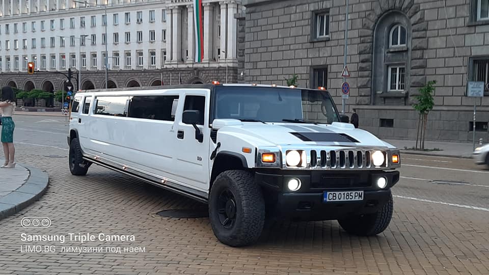 Limo Rental Sofia — Hummer, Mercedes & Camaro