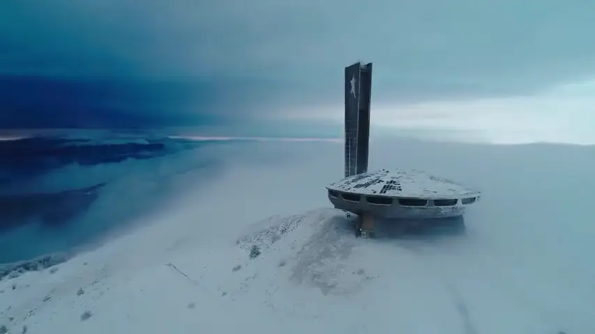 The Buzludzha monument