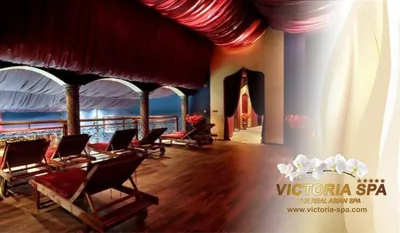 Relax area at Victoria Spa