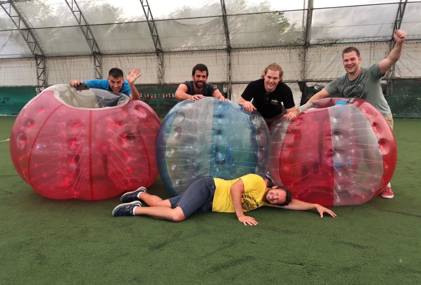 Bubble Football group activity Sofia
