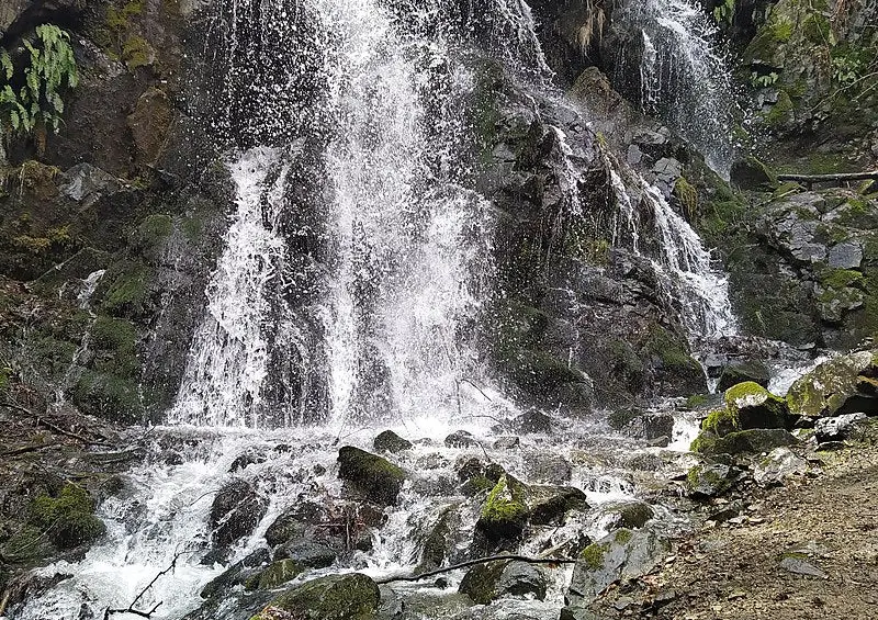 Aleko waterfall on Vitosha, a stop on the 2-hour ride