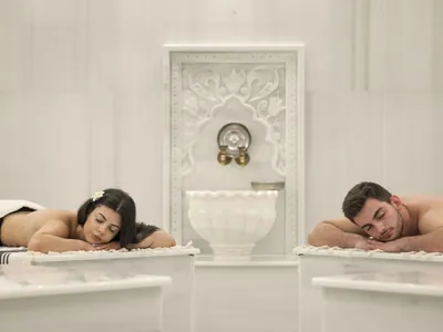 Turkish bath steam room in Sofia