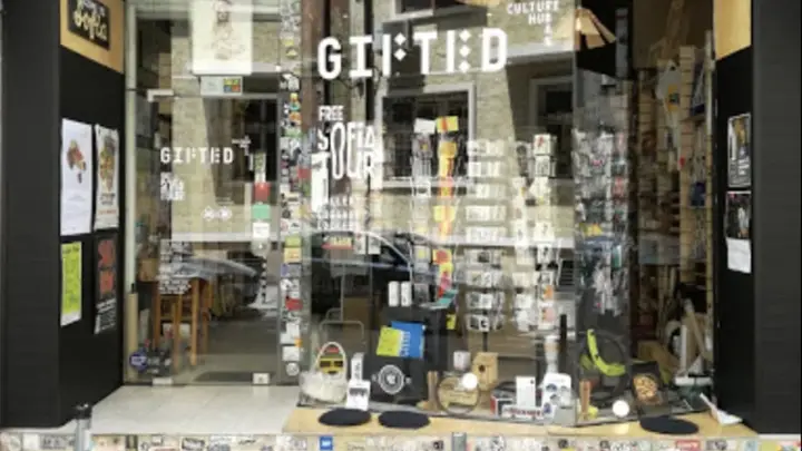 GIFTED shop at 24 Ivan Denkoglu Street, where you collect The Red Flat tickets