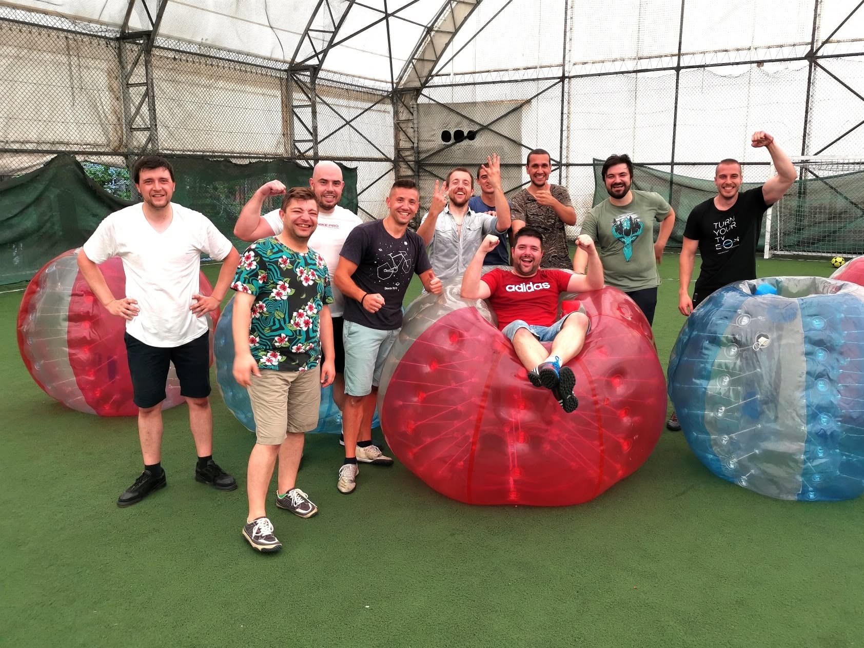 Bubble Football stag do Sofia