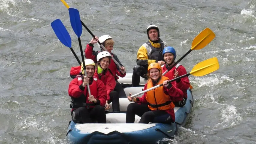 Rafting in the Iskar Gorge near Sofia