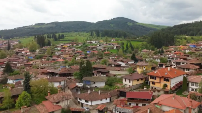 Koprivshtitsa from the air