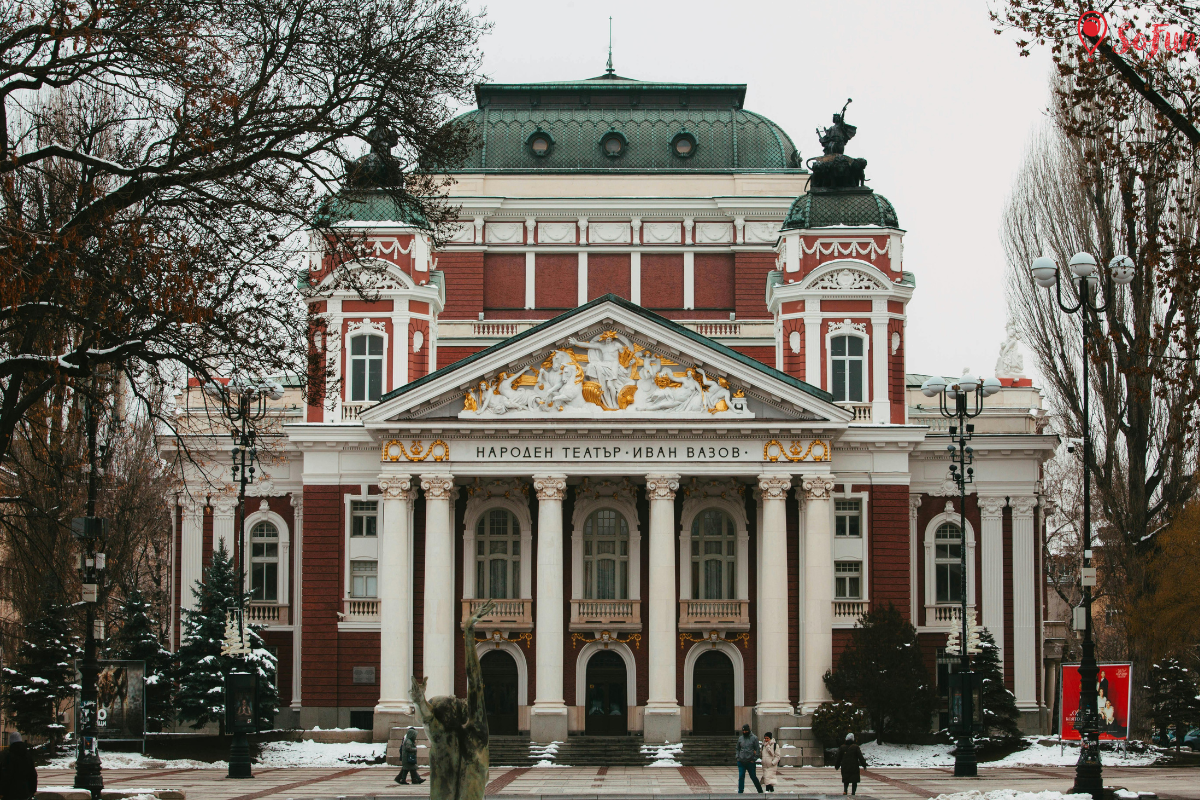 Ivan Vazov National Theatre Sofia - safe historic city centre