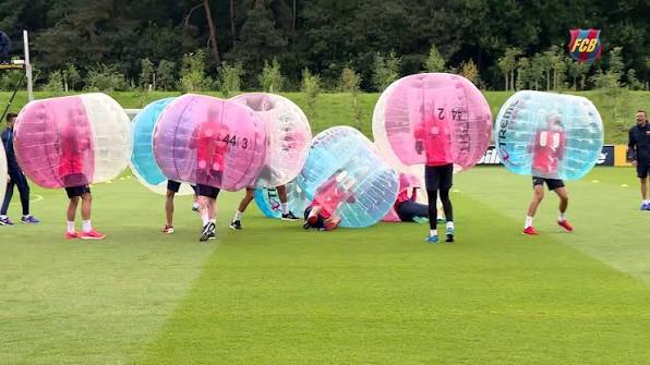 Bubble Football team building Sofia