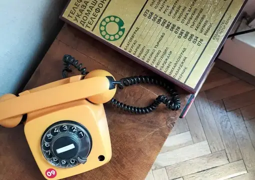 Toys from the 1980s in the children’s room