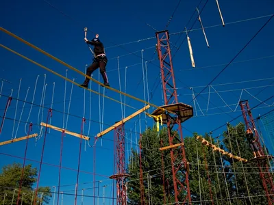 Adventure park near Sofia
